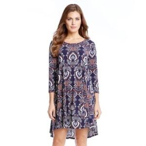 Karen Kane Pacific Sunrise Maggie Trapeze Dress size 1X